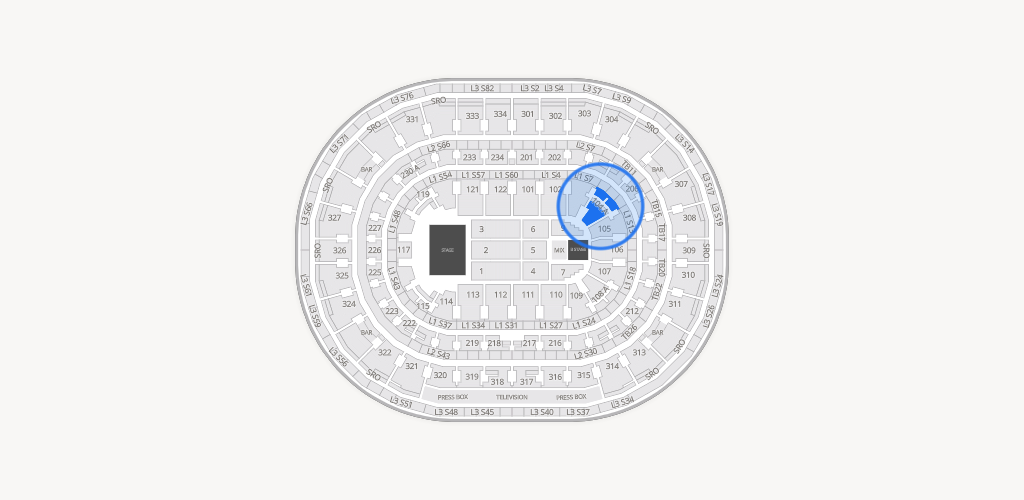 United Center Seating Chart