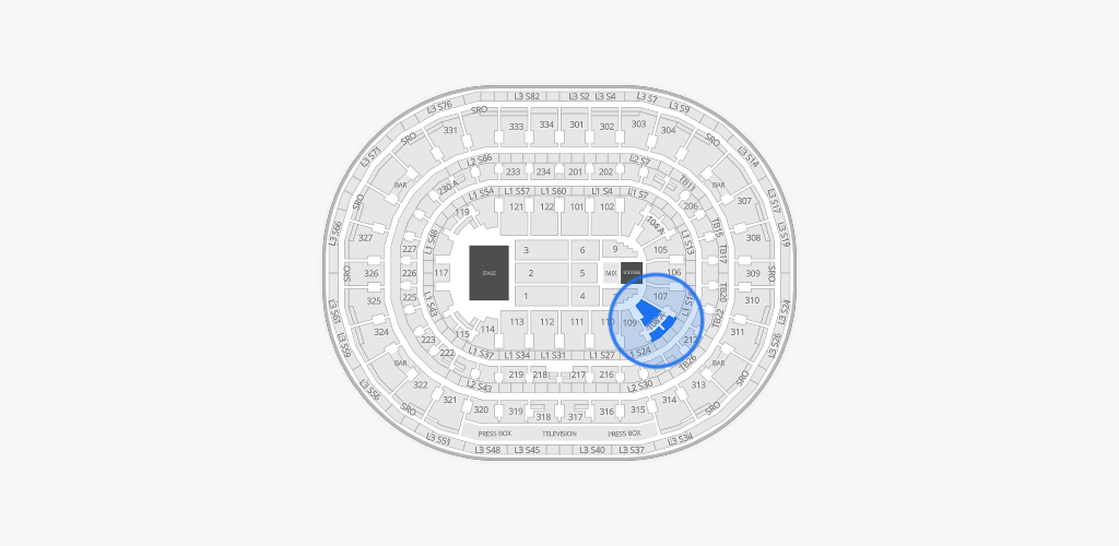 United Center Seating Chart