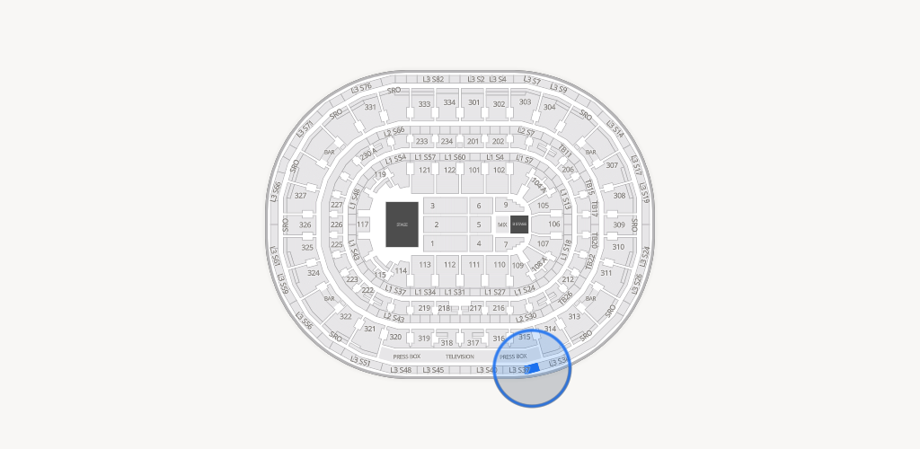 United Center Seating Chart