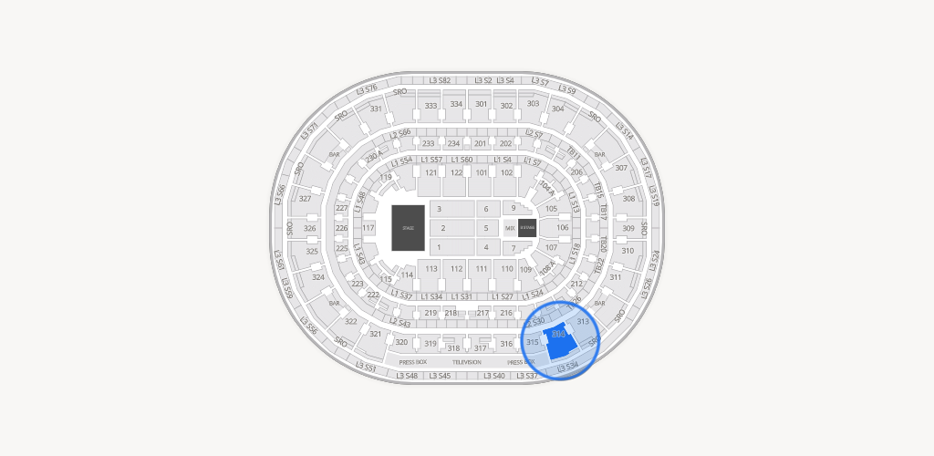 United Center Seating Chart