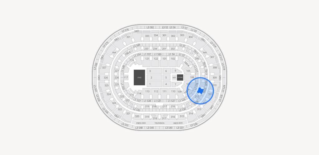 United Center Seating Chart