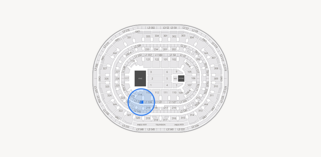 United Center Seating Chart