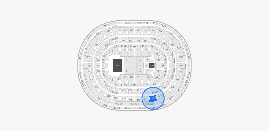 United Center Seating Chart