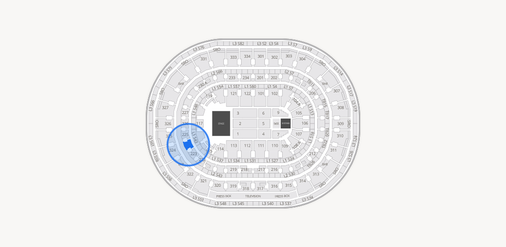 United Center Seating Chart