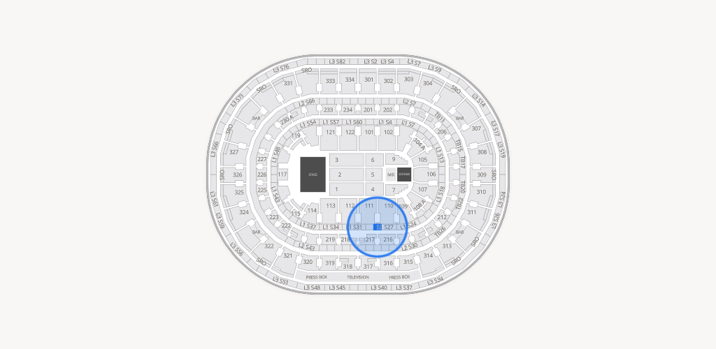 United Center Seating Chart