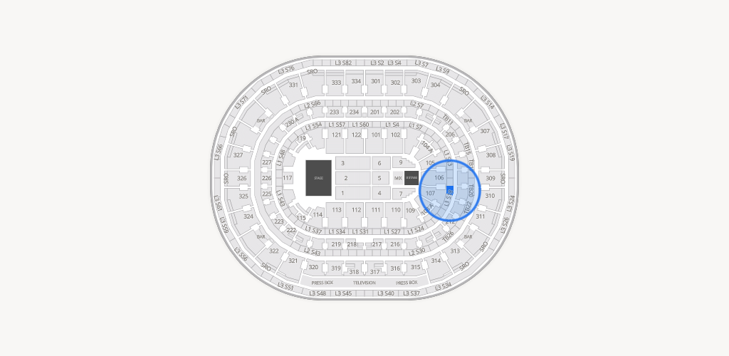United Center Seating Chart