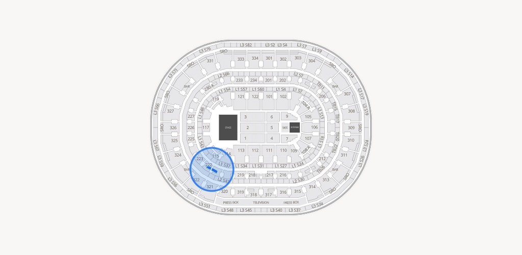 United Center Seating Chart
