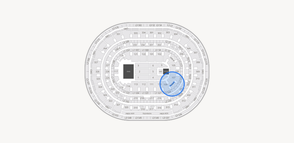 United Center Seating Chart