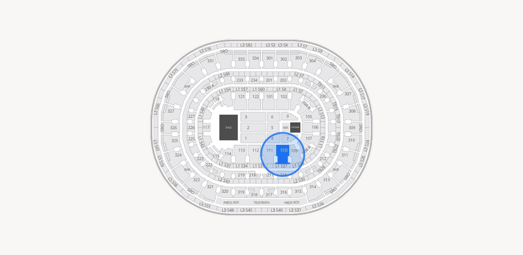 United Center Seating Chart