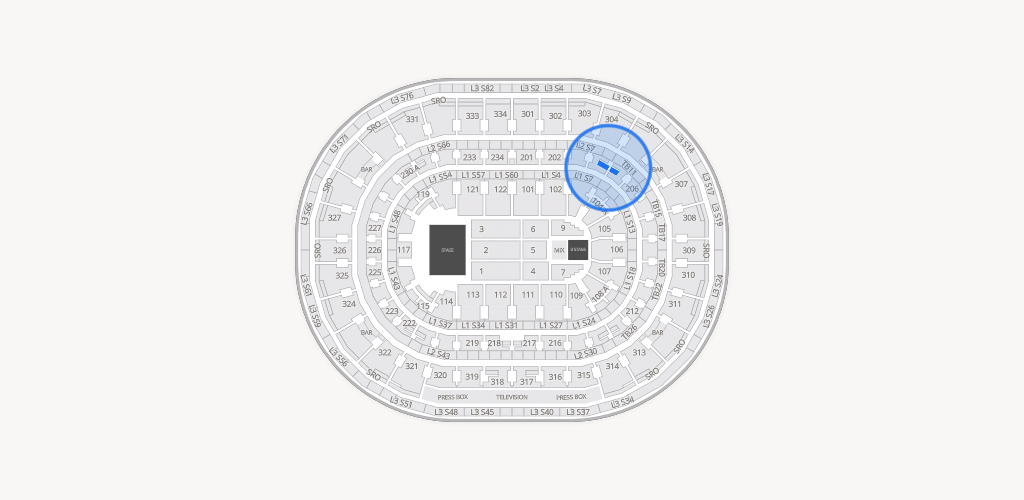 United Center Seating Chart