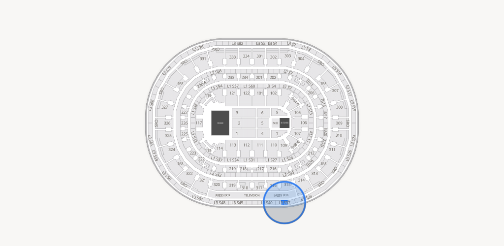 United Center Seating Chart