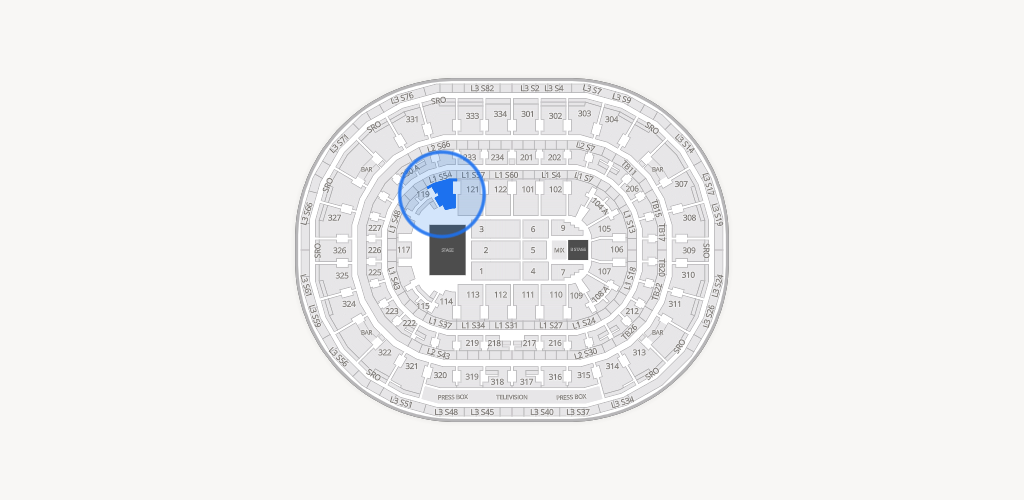 United Center Seating Chart