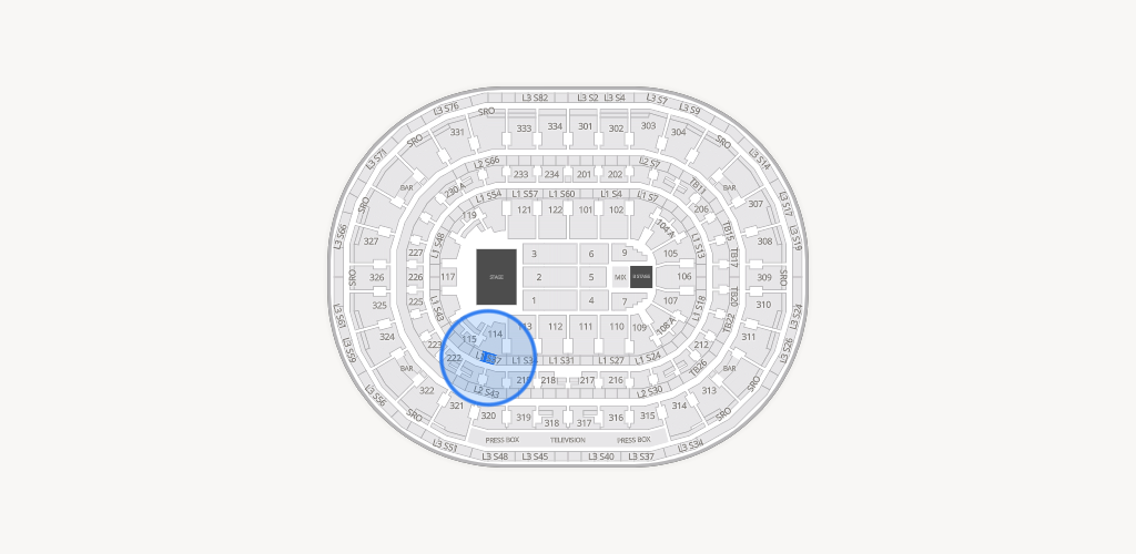 United Center Seating Chart