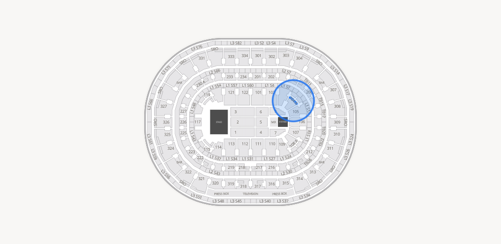United Center Seating Chart