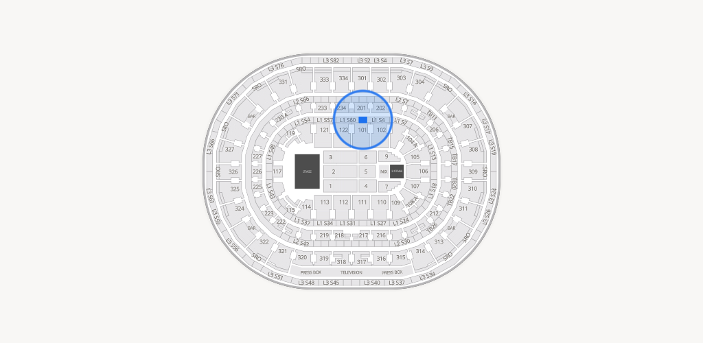 United Center Seating Chart