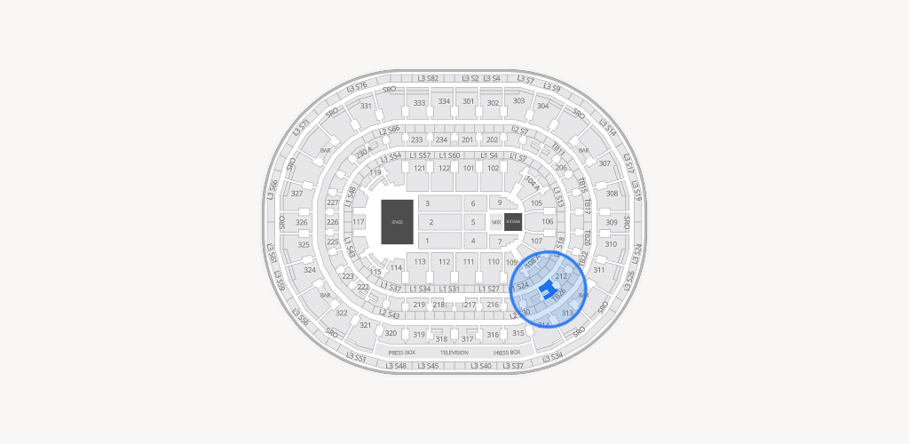 United Center Seating Chart