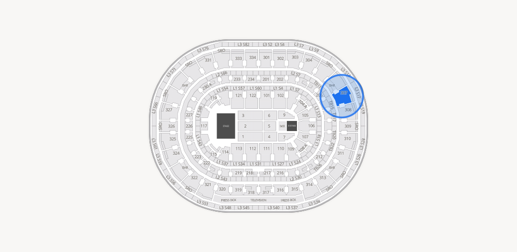 United Center Seating Chart