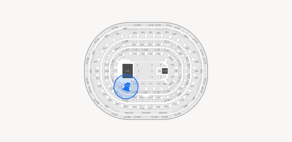 United Center Seating Chart