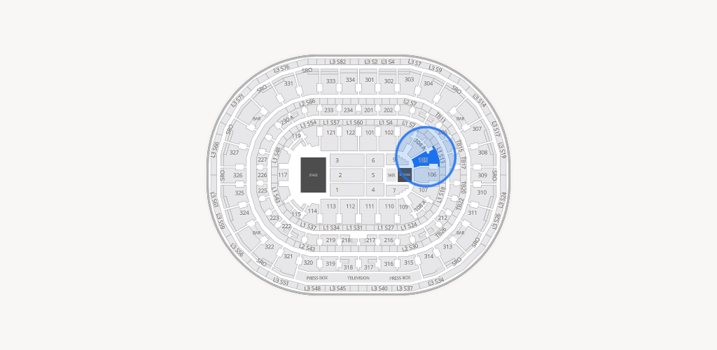 United Center Seating Chart