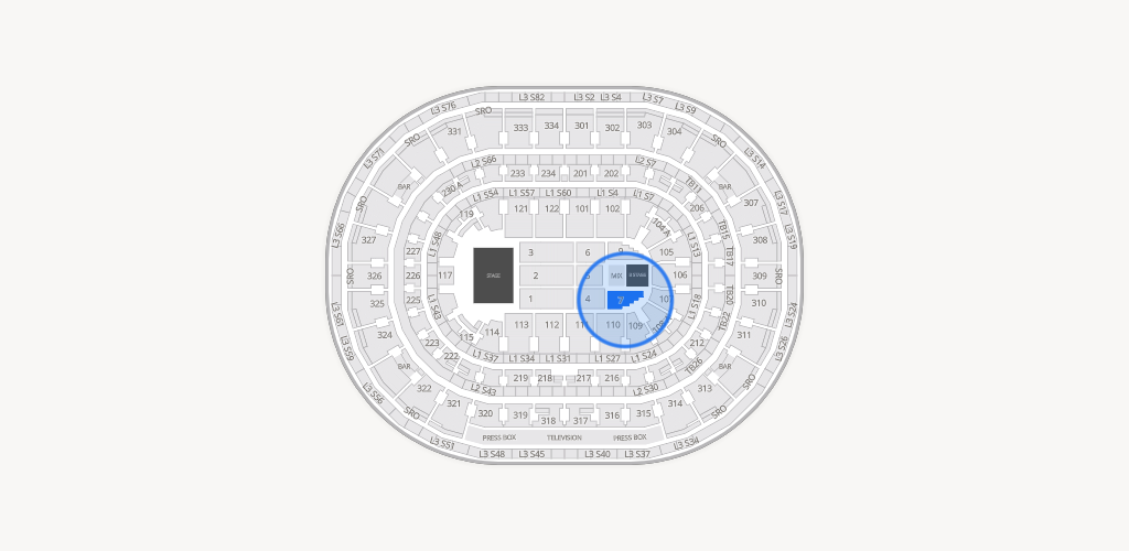 United Center Seating Chart
