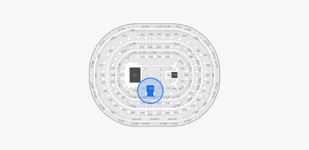 United Center Seating Chart