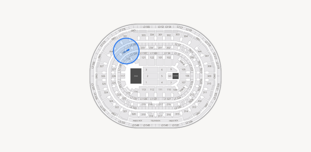 United Center Seating Chart