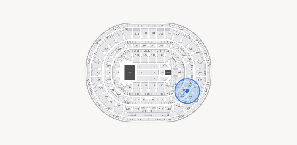 United Center Seating Chart