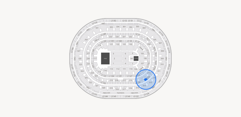 United Center Seating Chart