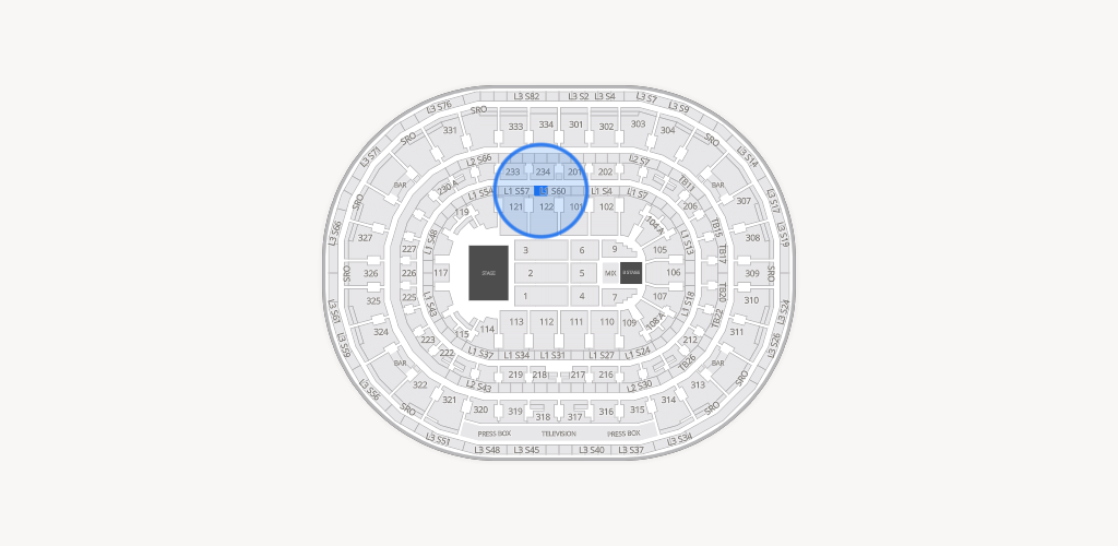 United Center Seating Chart