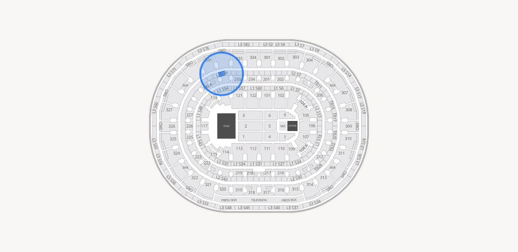 United Center Seating Chart