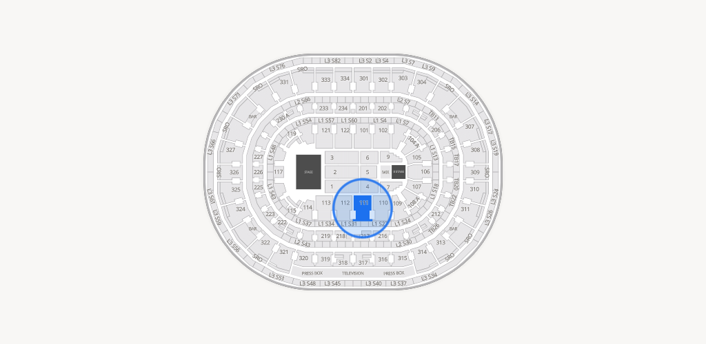 United Center Seating Chart
