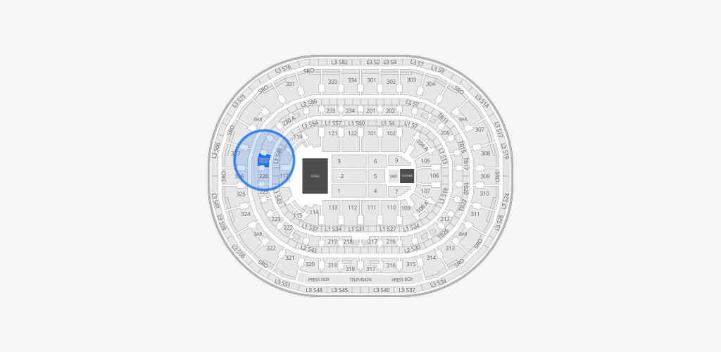 United Center Seating Chart