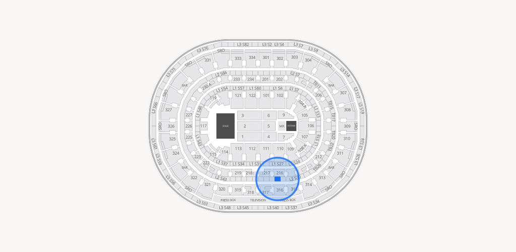 United Center Seating Chart