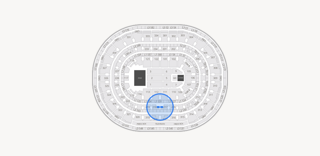 United Center Seating Chart