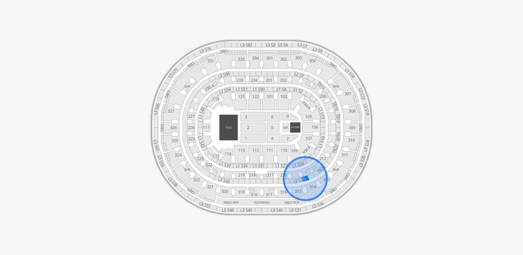 United Center Seating Chart