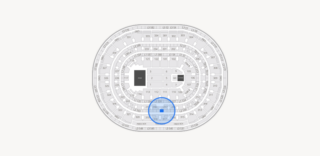 United Center Seating Chart