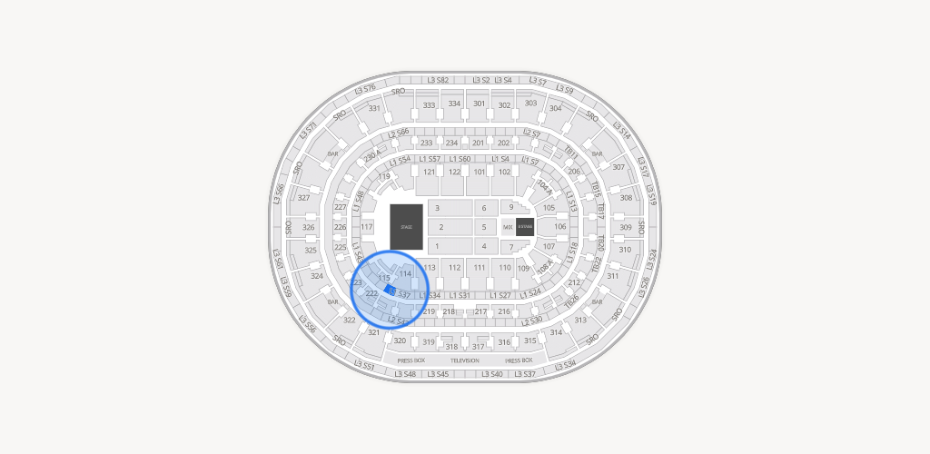 United Center Seating Chart
