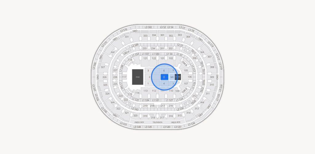 United Center Seating Chart