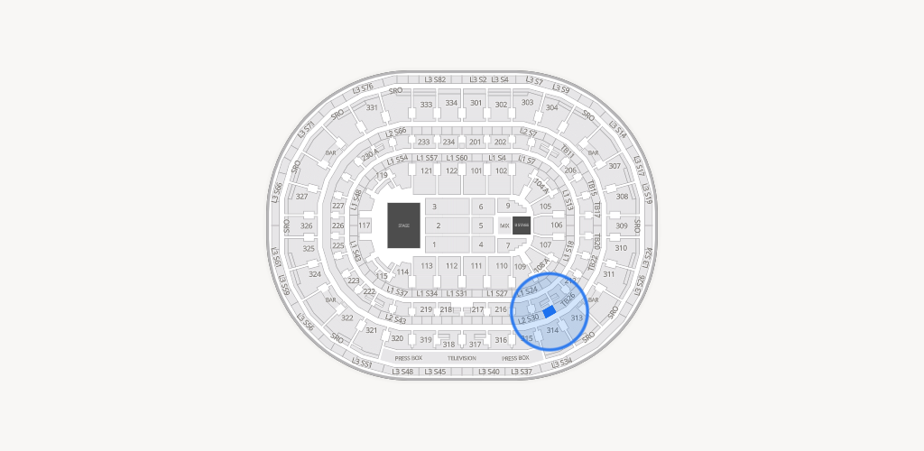United Center Seating Chart