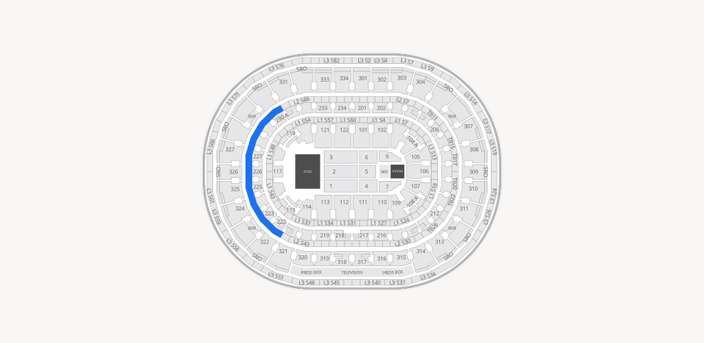 United Center Seating Chart