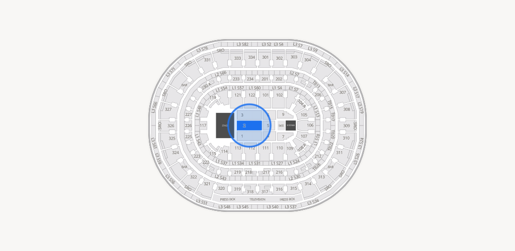 United Center Seating Chart