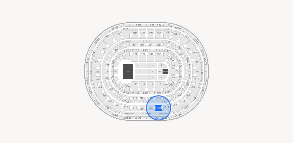 United Center Seating Chart