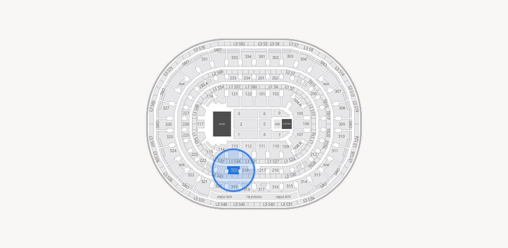 United Center Seating Chart