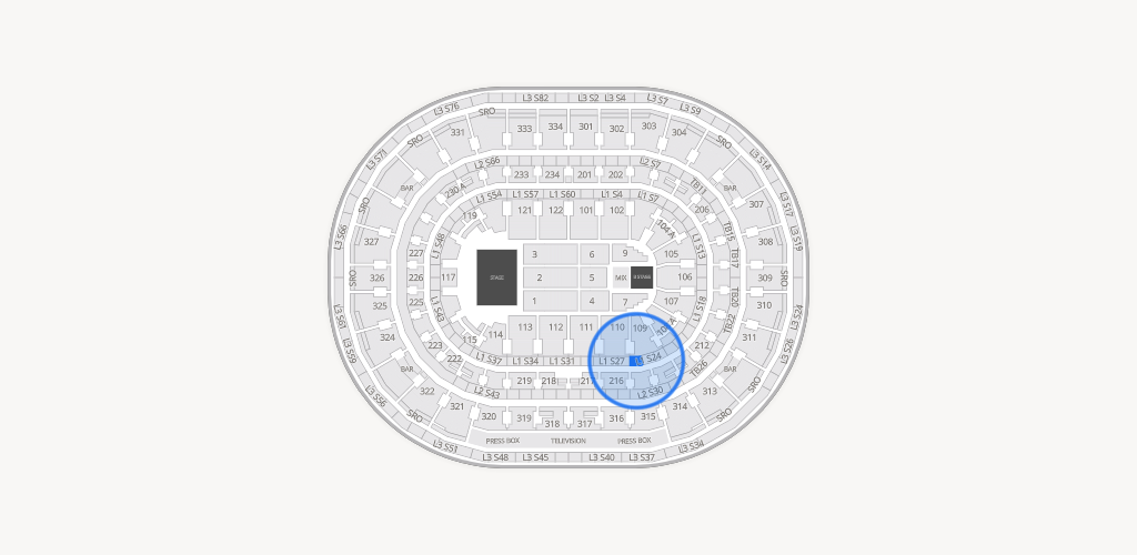 United Center Seating Chart