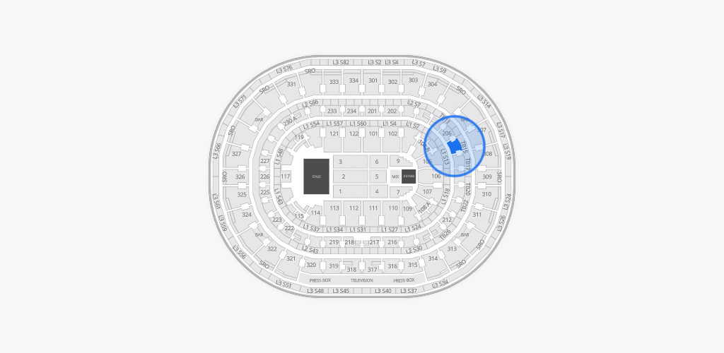 United Center Seating Chart