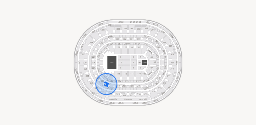 United Center Seating Chart