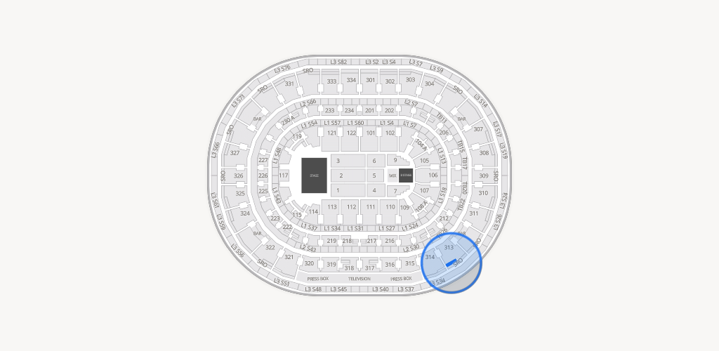 United Center Seating Chart