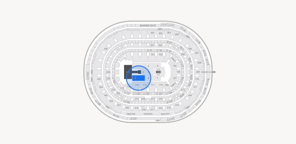 United Center Seating Chart