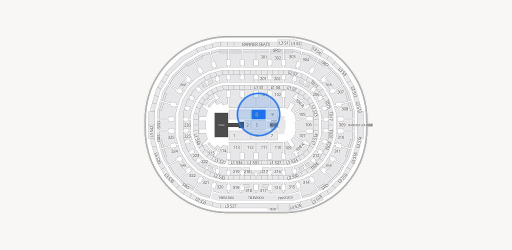 United Center Seating Chart