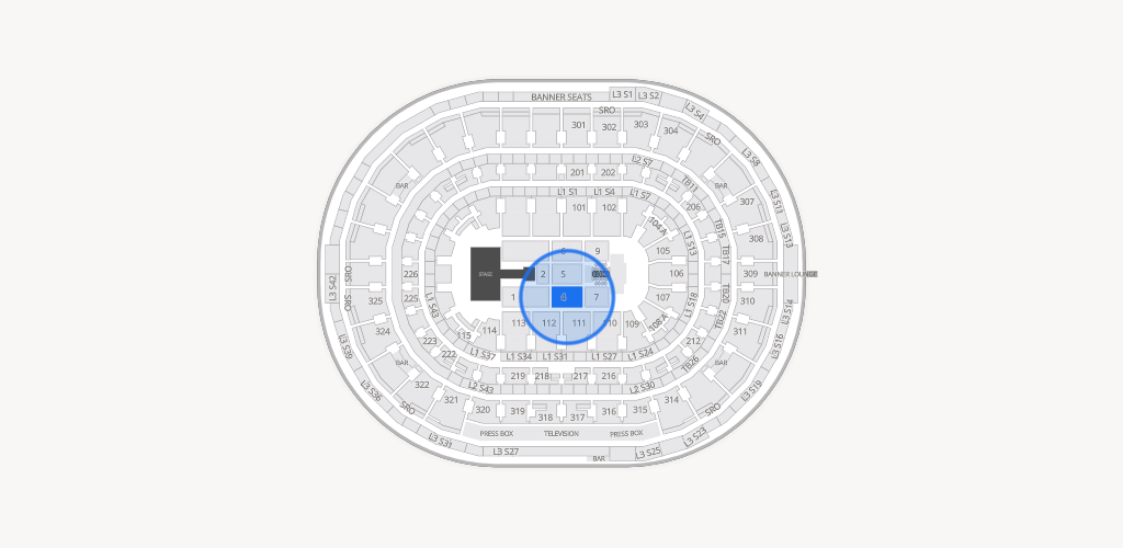 United Center Seating Chart